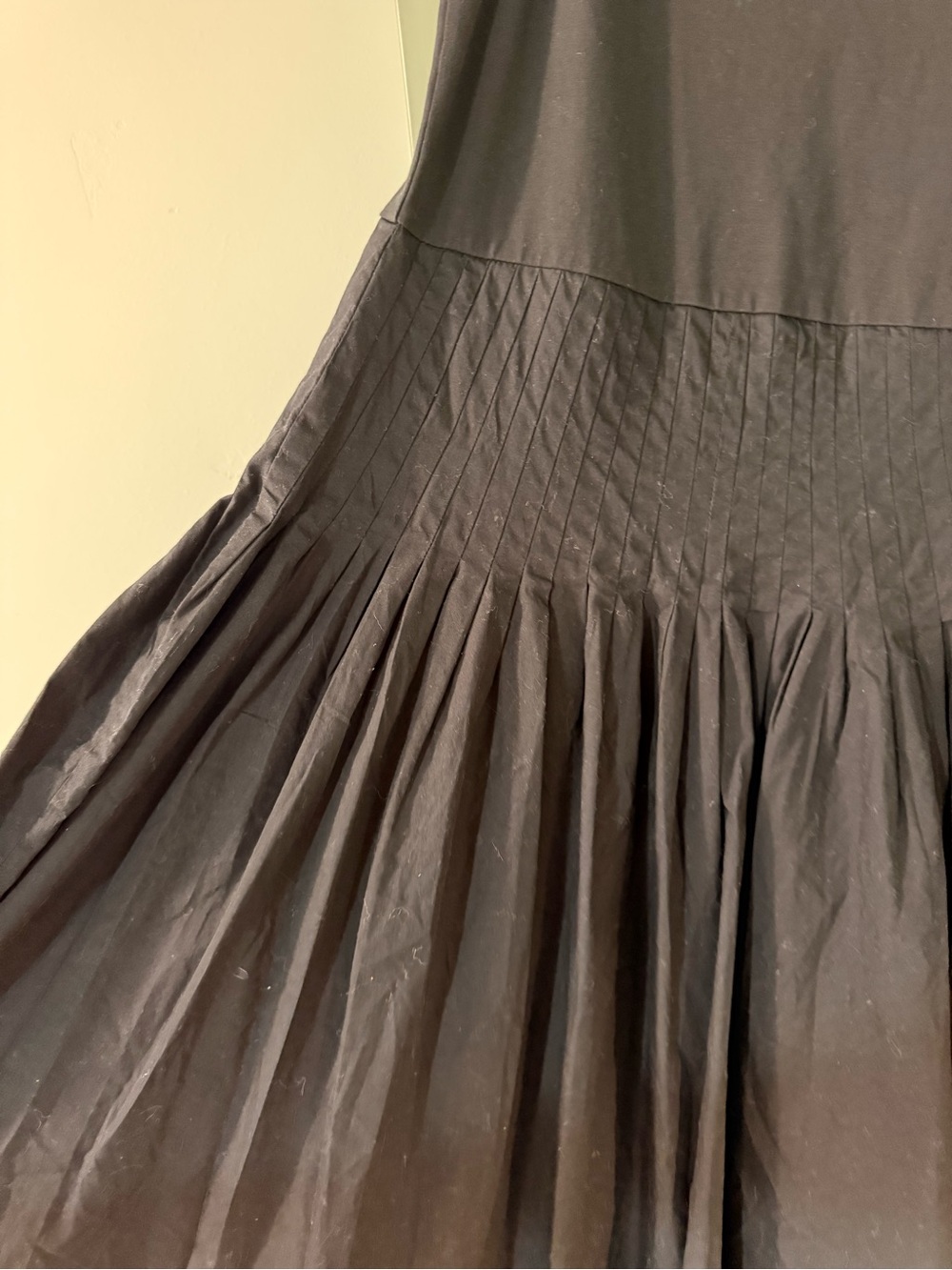J. Crew Black Sleeveless Maxi Dress with Gathered Skirt - Picture 4 of 5
